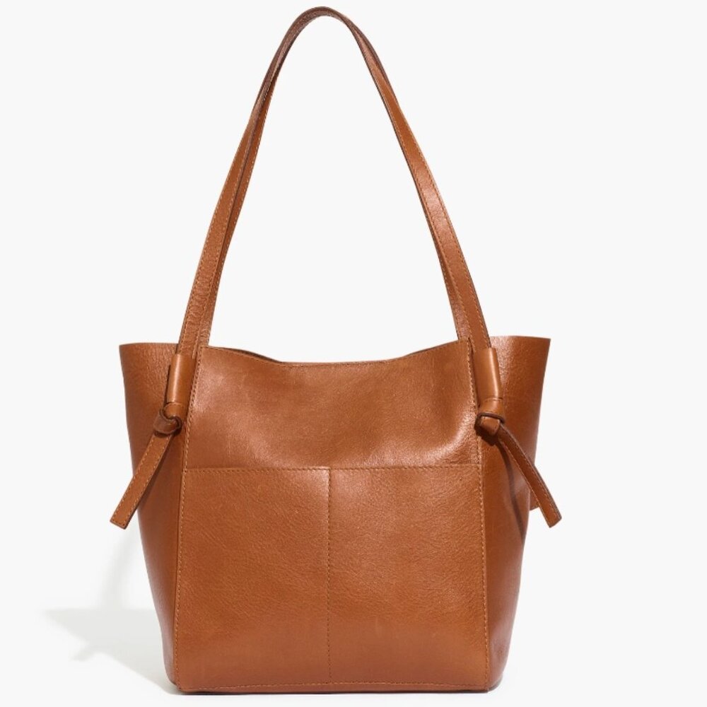 Madewell The Knotted Tote Bag in Rustic Twig NWT